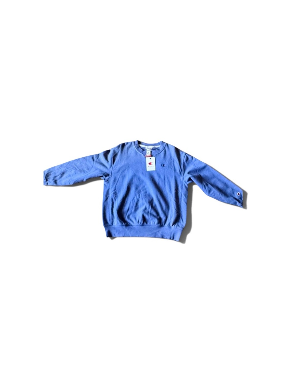 NWT Champion Women's Fleece Crewneck Sweatshirt - Blue M